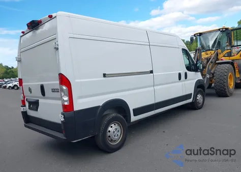 2023 Ram Promaster 2500 High Roof 159 Wb из США, поврежденный, VIN 3C6LRVDGXPE560849